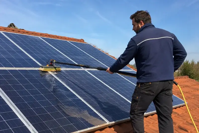 Nettoyage et entretien de panneaux solaires à Villeneuve-sur-Vère
